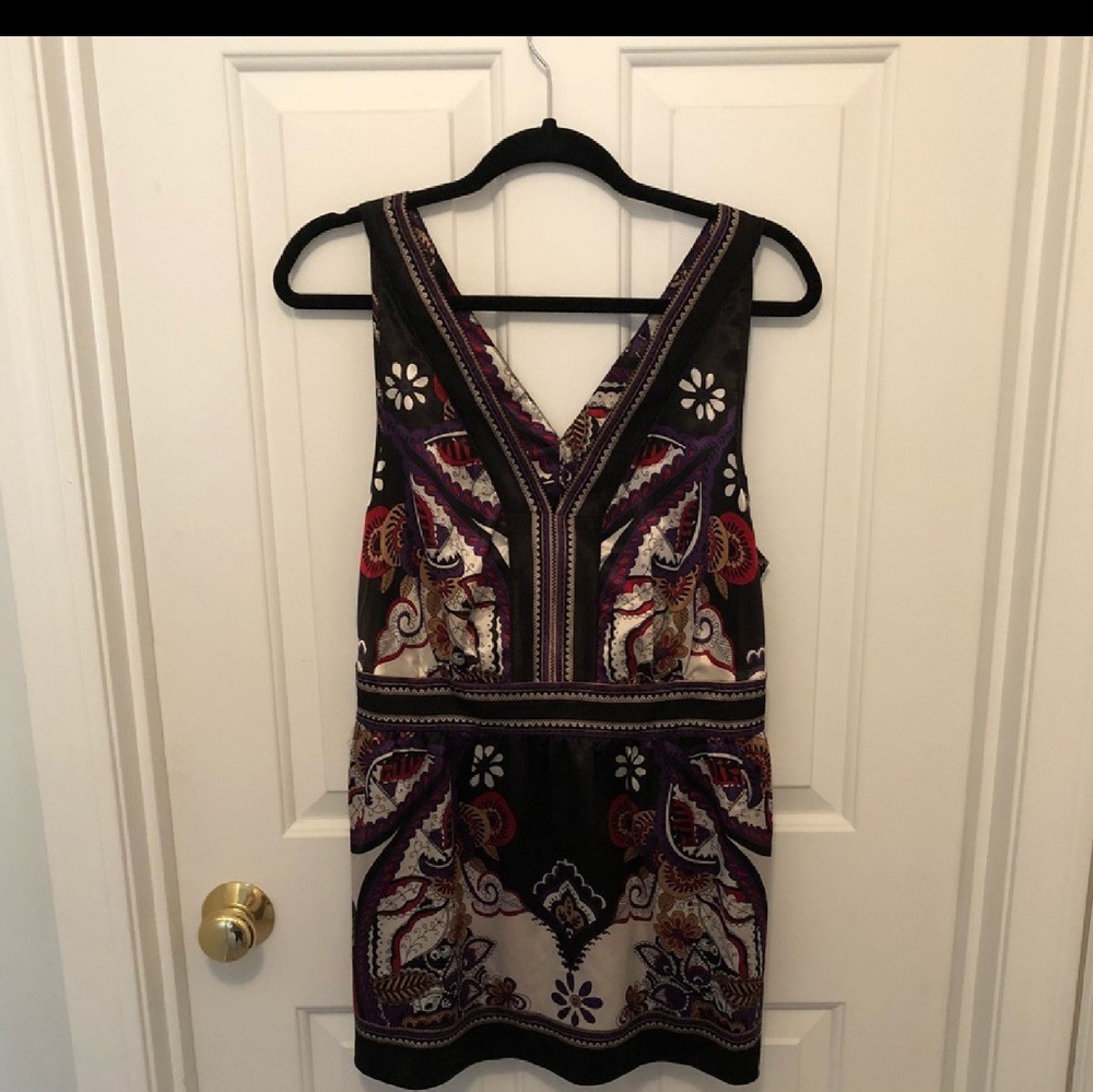 Beautiful silken sleeveless blouse